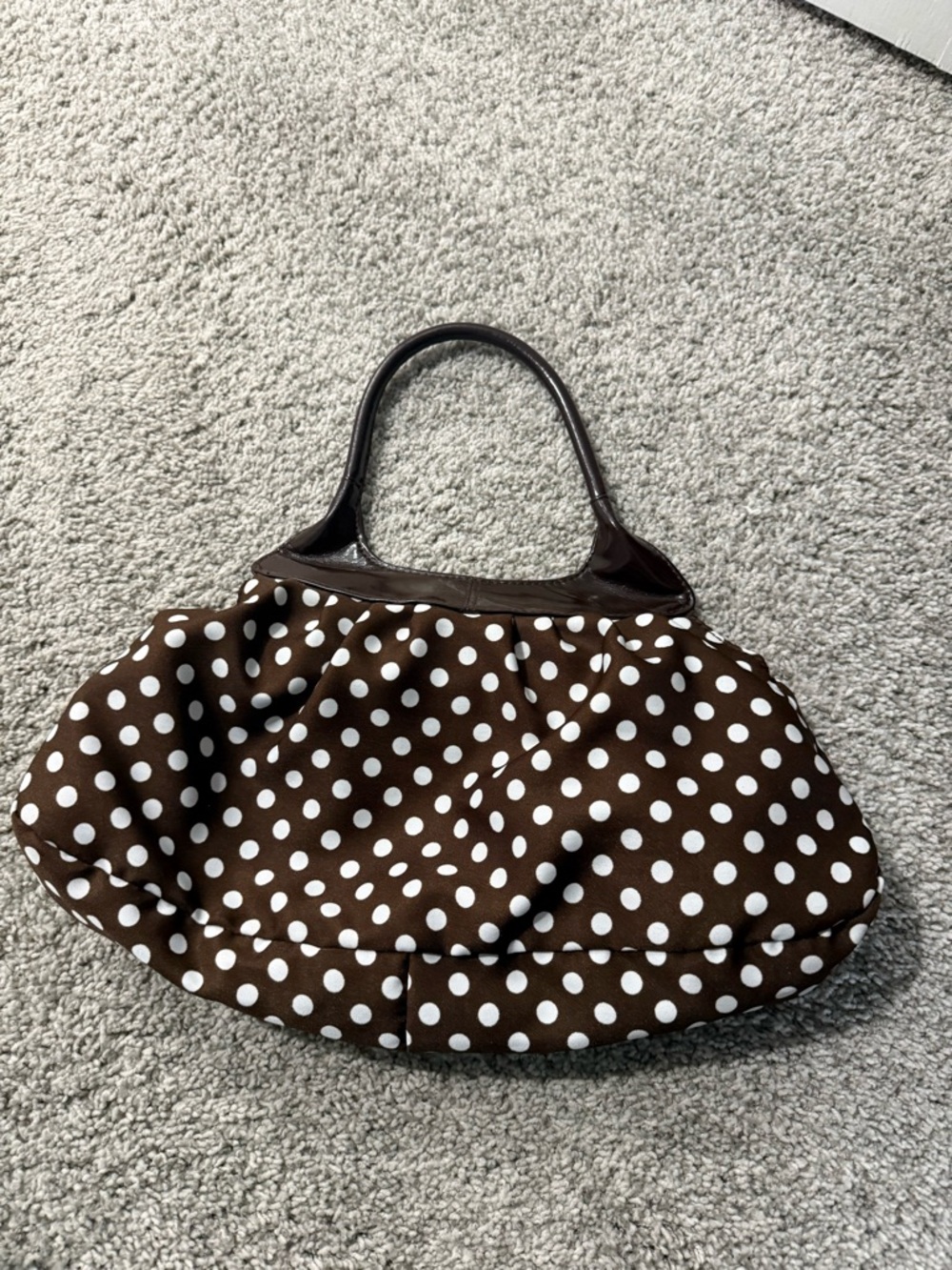 Chateau polka dot purse